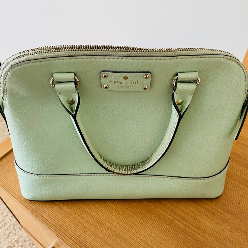 Mint Kate Spade purse